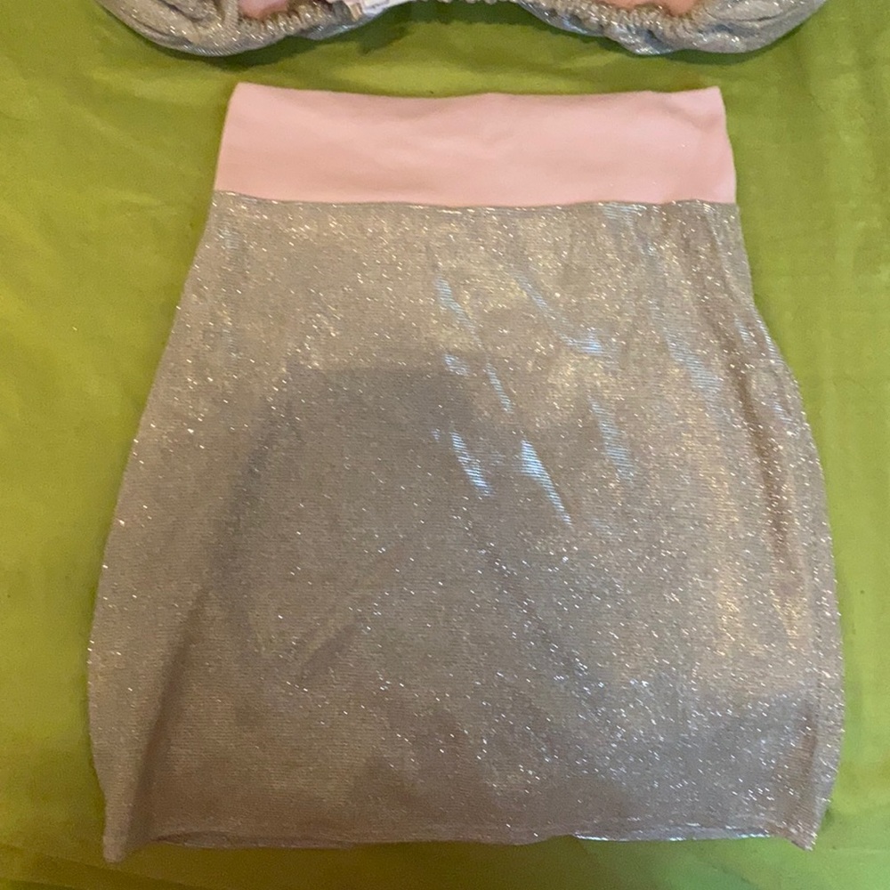 Bubble coat & skirt